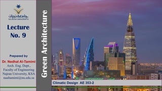 Lecture 9 green architecture | PDF