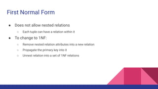 Comprehensive Guide to Database Normalization and Normal Forms | PDF