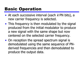 Lecture spread spectrum | PPTX