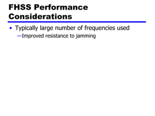 Lecture spread spectrum | PPTX