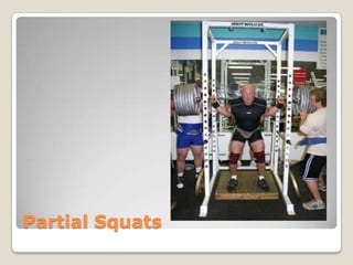 Partial Squats
 