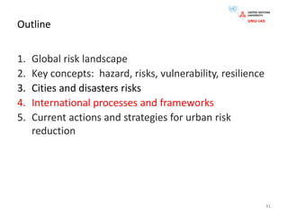 Lecture 9: Urban Disaster Risk Reduction | PDF