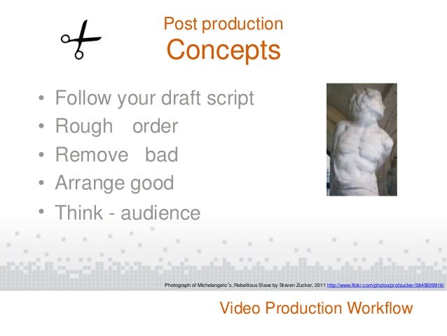 production workflow concepts and techniques lecture 9 production workflow production workflow concepts and techniques lecture 9 production workflow
