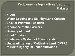 Role of Agriculture in Economic Development of Pakistan | PDF