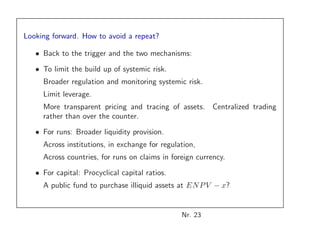 LA CRISIS PARA OLIVIER BLANCHARD