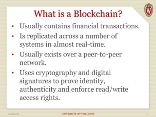 Lecture blockchain | PPTX