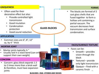 Lecture bricks and blocks masonry | PDF