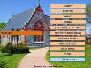 Lecture bricks and blocks masonry | PDF