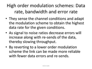 Lecture digital modulation | PPTX