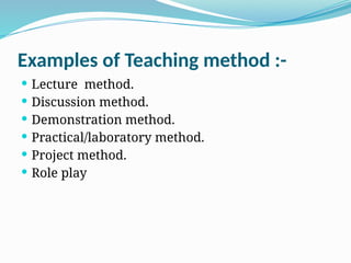 Effective Teaching: Lecture and Discussion Methods in Education | PPTX