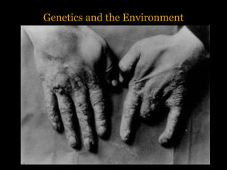 Genetics and the Environment