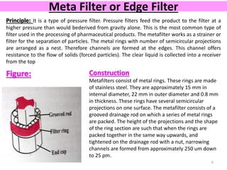Basic 4 Filtration UNIT 4 - FILTRATION | PPTX
