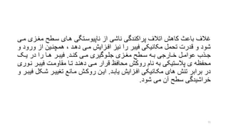 ‫غالف‬‫منرز‬ ‫سرطت‬ ‫هرای‬ ‫ناپیوسرتگی‬ ‫از‬ ‫ناشی‬ ‫پراکندگی‬ ‫اتالف‬ ‫کاهش‬ ‫باع‬‫مری‬ ‫ی‬
‫ور‬ ‫از‬ ‫همچنرین‬ ، ‫دهرد‬ ‫مری‬ ‫افرزایش‬ ‫نیز‬ ‫را‬ ‫فیبر‬ ‫مکانیکی‬ ‫تحمل‬ ‫قدرت‬ ‫و‬ ‫شود‬‫و‬ ‫ود‬
‫رد‬‫ر‬‫کن‬ ‫ری‬‫ر‬‫م‬ ‫روگیری‬‫ر‬‫جل‬ ‫رزی‬‫ر‬‫من‬ ‫رطت‬‫ر‬‫س‬ ‫ره‬‫ر‬‫ب‬ ‫رارجی‬‫ر‬‫خ‬ ‫رل‬‫ر‬‫عوام‬ ‫رذب‬‫ر‬‫ج‬.‫رو‬‫ر‬‫ی‬ ‫در‬ ‫را‬ ‫را‬‫ر‬‫ه‬ ‫رر‬‫ر‬‫فیب‬
‫محافظ‬ ‫روکش‬ ‫نام‬ ‫به‬ ‫پالستیکی‬ ‫ی‬ ‫محفظه‬‫قرار‬‫فیبرر‬ ‫مقاومرت‬ ‫ترا‬ ‫دهنرد‬ ‫مری‬‫نروری‬
‫یابرد‬ ‫افرزایش‬ ‫مکرانیکی‬ ‫های‬ ‫تنش‬ ‫برابر‬ ‫در‬.‫شرک‬ ‫تنییرر‬ ‫مرانع‬ ‫روکرش‬ ‫ایرن‬‫و‬ ‫فیبرر‬ ‫ل‬
‫شود‬ ‫می‬ ‫آن‬ ‫سطت‬ ‫خراشیدگی‬.
71
 