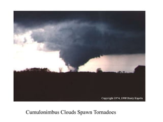 Cumulonimbus Clouds Spawn Tornadoes
 