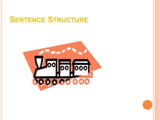SENTENCE STRUCTURE
 