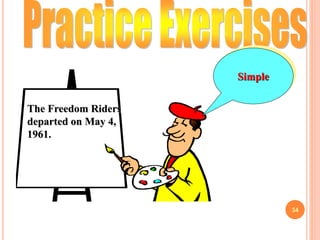 34
The Freedom Riders
departed on May 4,
1961.
Simple
 