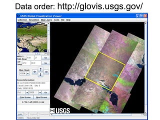 Data order:  http://glovis.usgs.gov/   