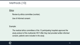 Rct Writing Example How to write a scientific article? | PPTX