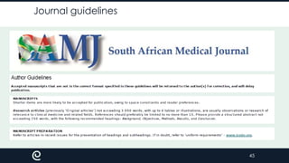 Journal guidelines

45

 