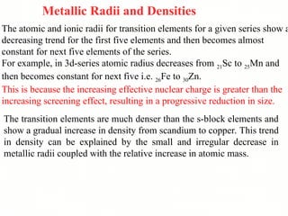 Lecture I - Introduction to transition elements - E.ppt