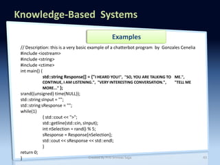 Knowledge Based Systems -Artificial Intelligence by Priti Srinivas ...