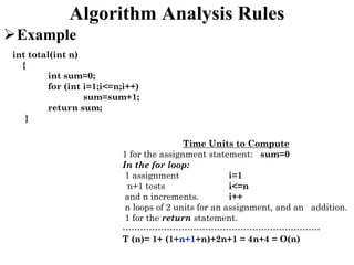 Comprehensive Guide to Algorithm Complexity and Analysis Techniques | PDF