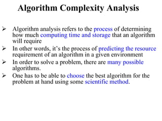 Comprehensive Guide to Algorithm Complexity and Analysis Techniques | PDF