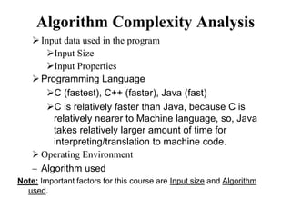 Comprehensive Guide to Algorithm Complexity and Analysis Techniques | PDF