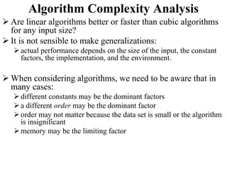 Comprehensive Guide to Algorithm Complexity and Analysis Techniques | PDF