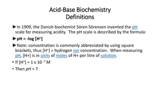 LECTURE II Acids and Bases.ppt
