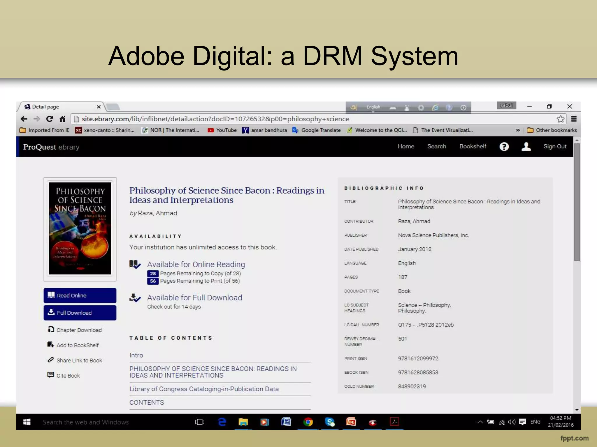 Adobe Digital: a DRM System
2 November 2018
 
