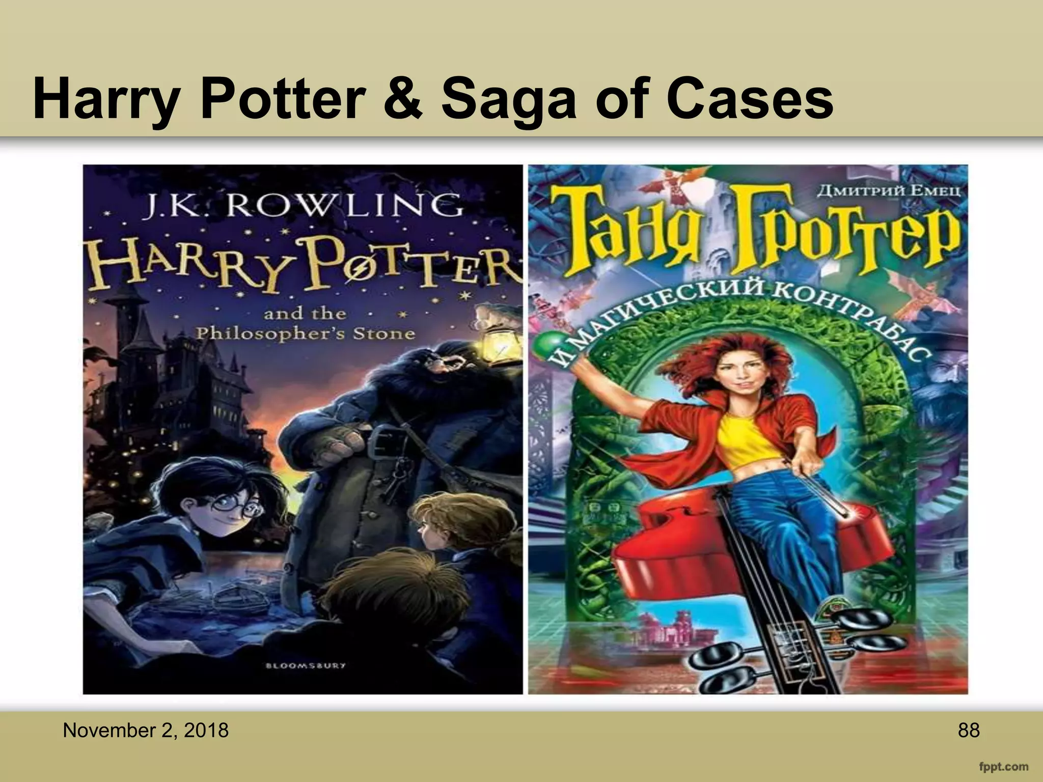 Harry Potter & Saga of Cases
November 2, 2018 88
 