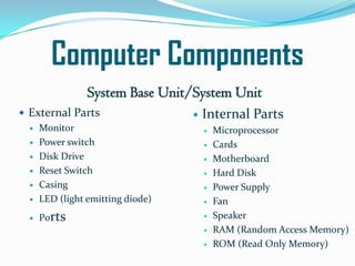 Basic Computer Concepts | PPT