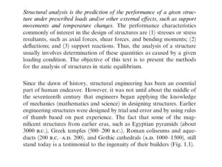 Theory 1 : Lecture in introduction to structural analysis | PPTX