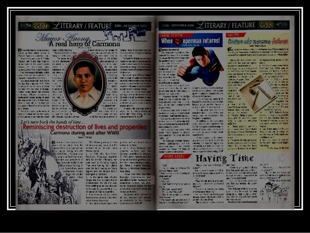 lecture in layouting school paper layout