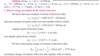 Work and energy notes for engineering mechanics 2