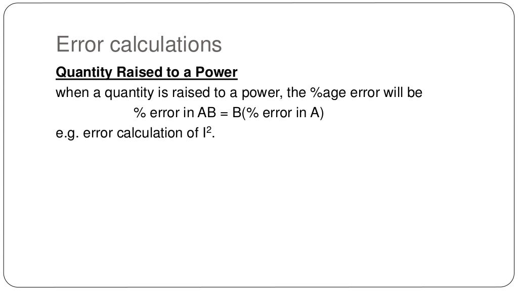 Instrumentation & Measurement Error and Its Types