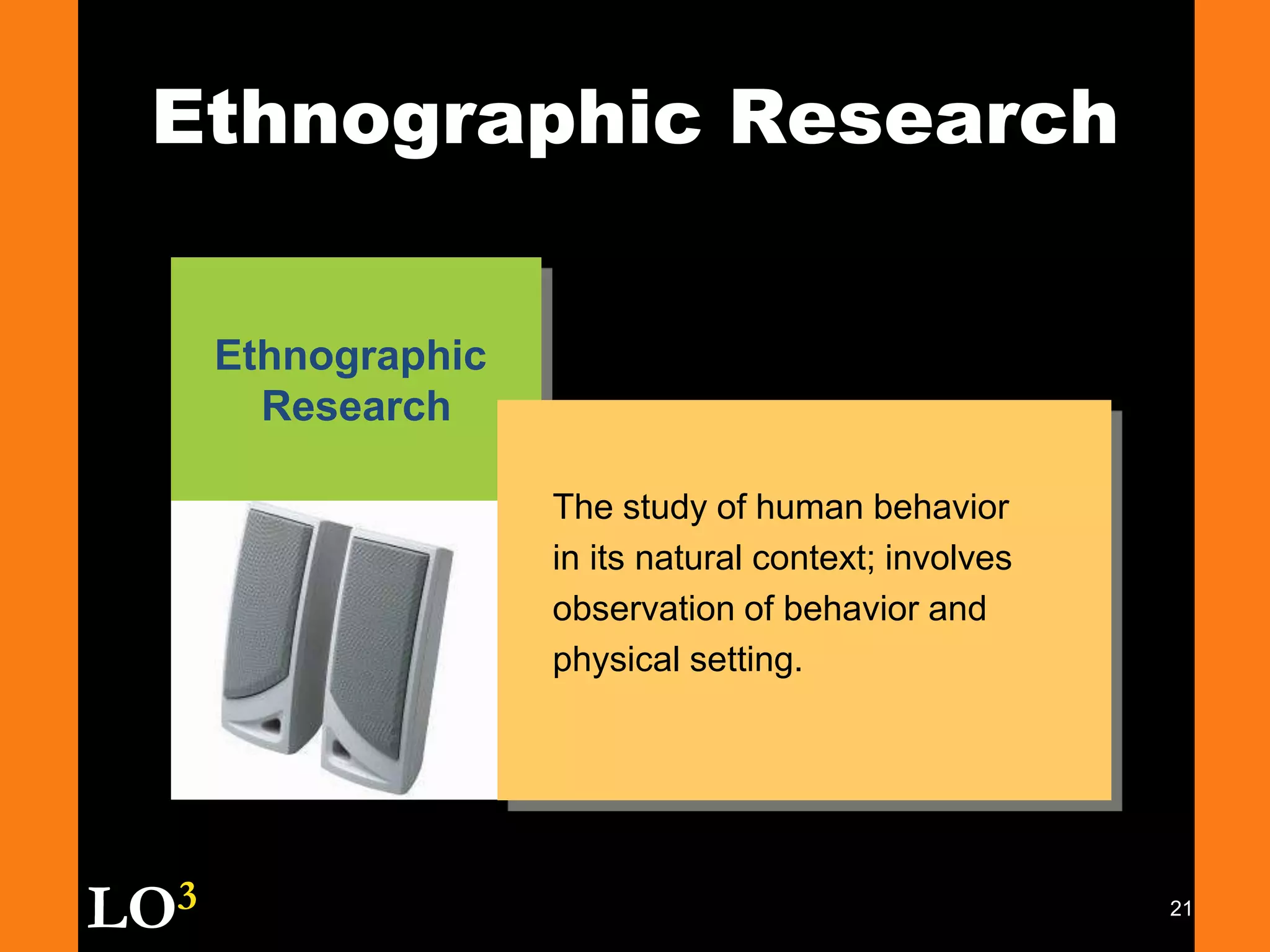 May not be on target with the research problem