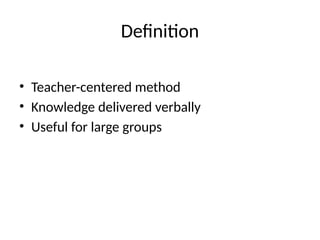 Effective Lecture Method in Nursing Education: Strategies and ...