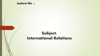 Lecture n0. 1 2 introduction to ir | PPTX
