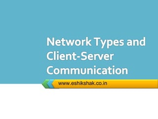 Network Client Server | PDF | Computer Networking | Computing