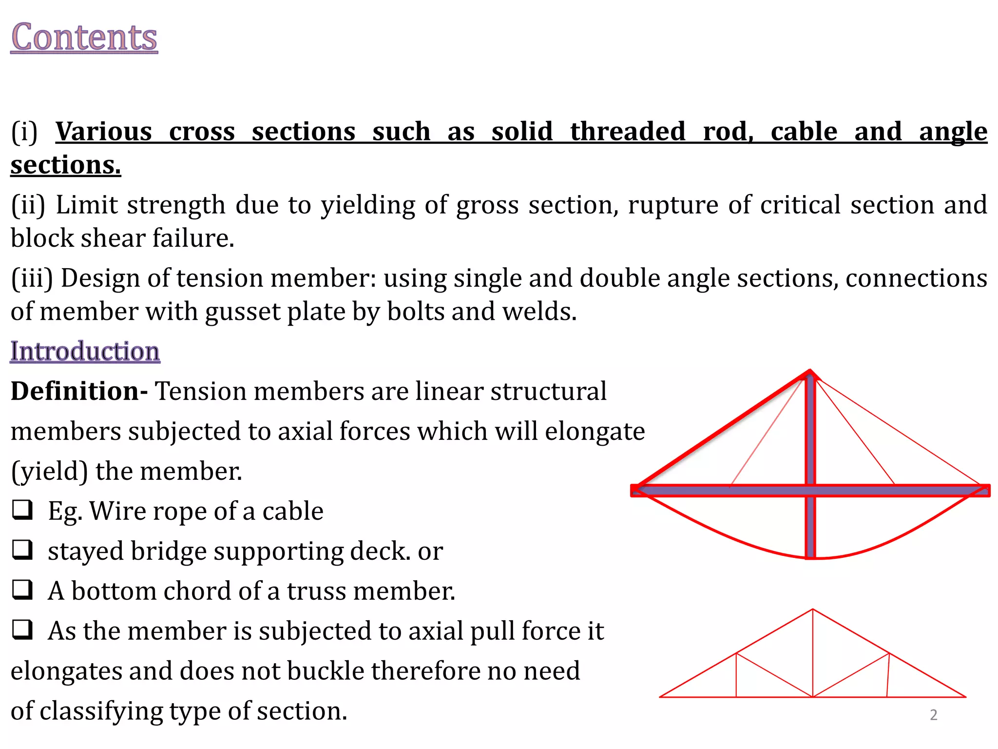 Tension member | PDF