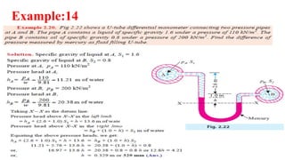Lecture No. 6-8 Pressure and its measurement.pptx