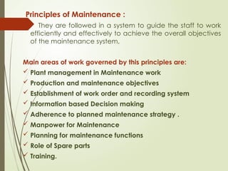 Comprehensive Maintenance Engineering: Planning, Reliability, and ...