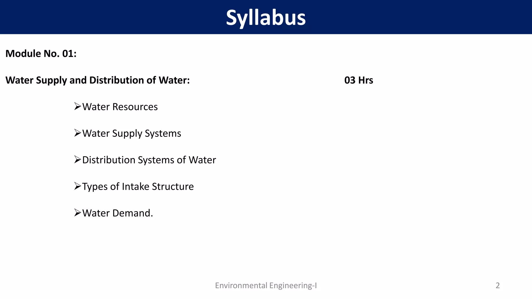 Water Supply and Distribution of Water | PDF