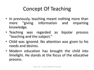 Lecture No. 1 | PPTX | Primary Education | Education