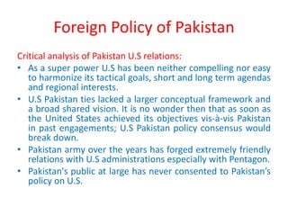 lecture no 14 Foreign Policy of Pakistan.pptx