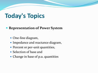 Lecture no 2 power system analysis elc353 et313 converted | PDF