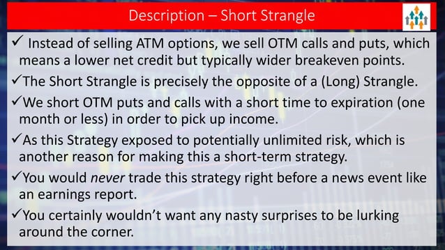 Lecture no 39 short strangle | PPT