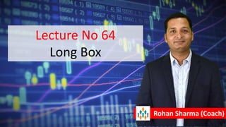Lecture No 64
Long Box
Rohan Sharma (Coach)
 